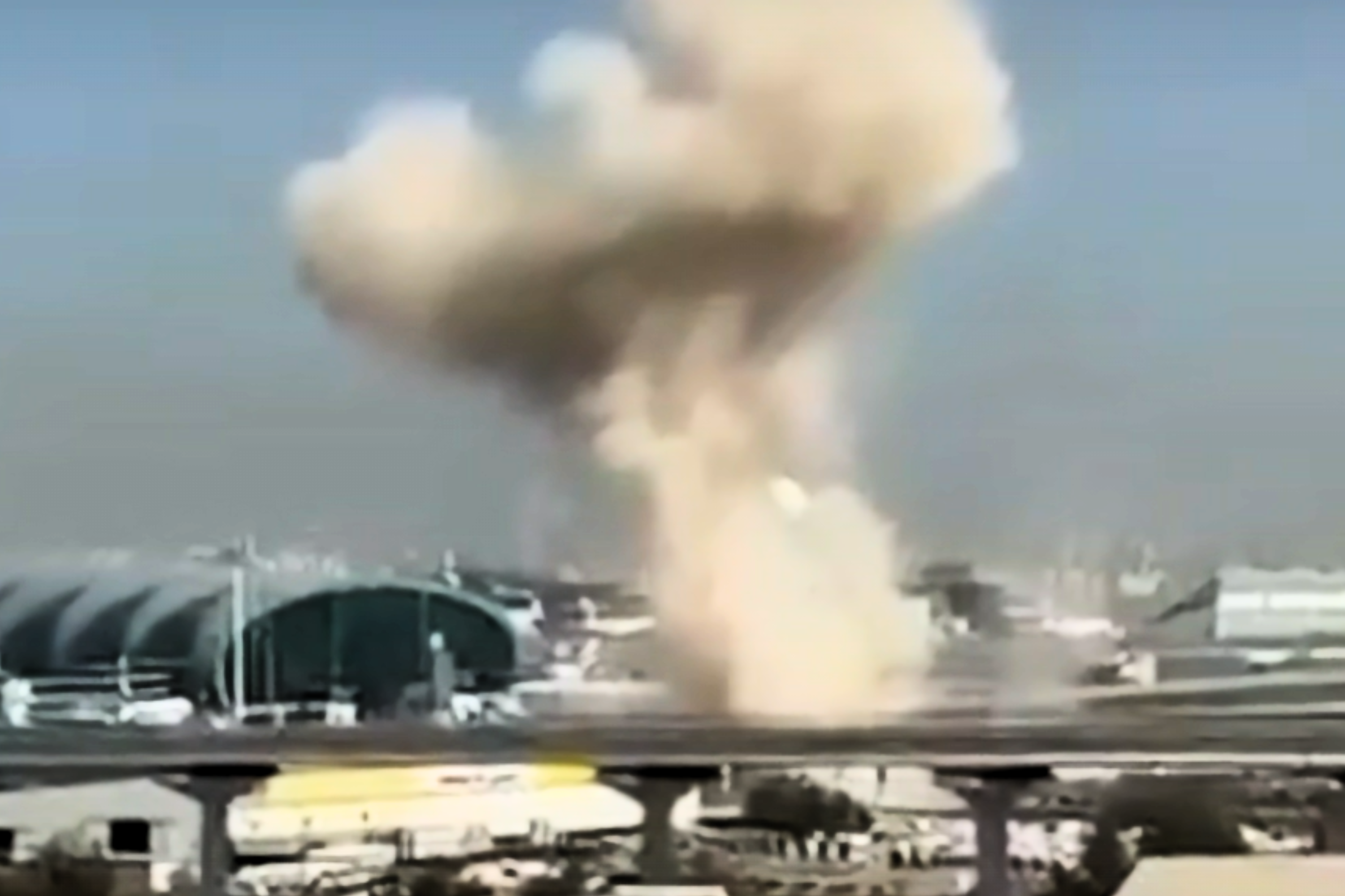 Dubai airport attack: Video shows explosion as strike sparks travel chaos<br><br>