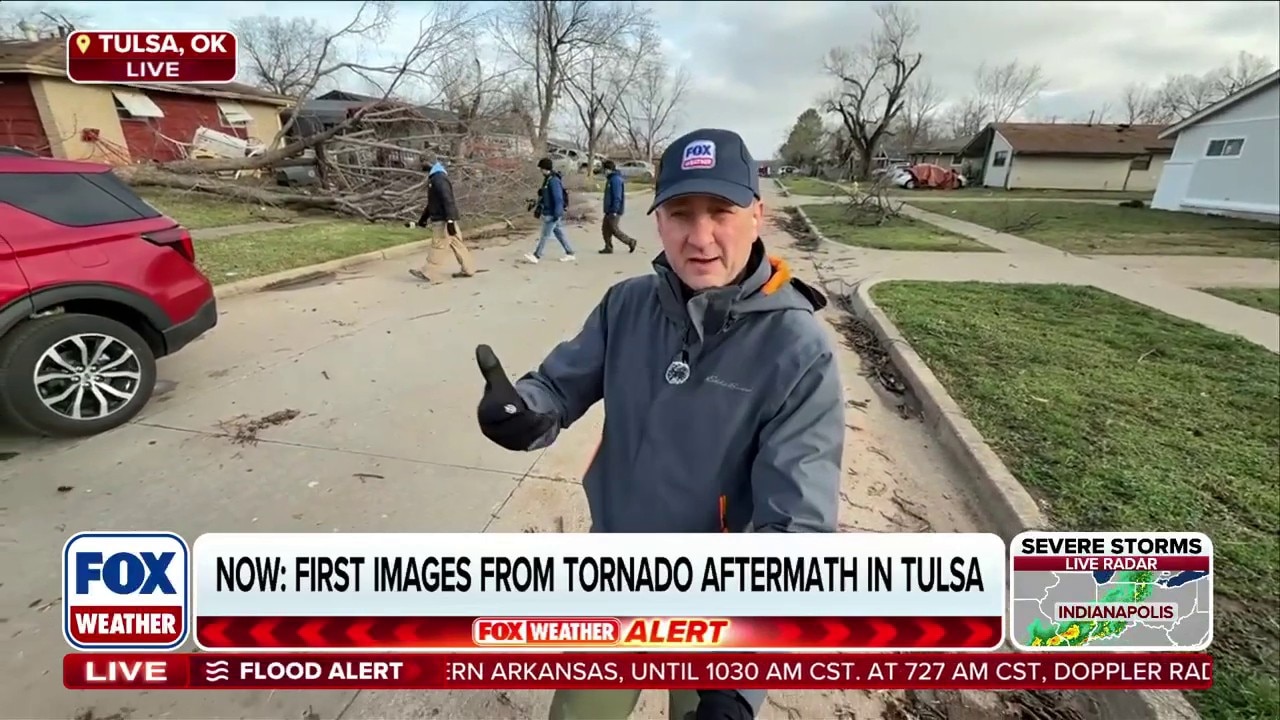 Damaged homes and shattered trees: Firsthand look at Oklahoma's tornado ...
