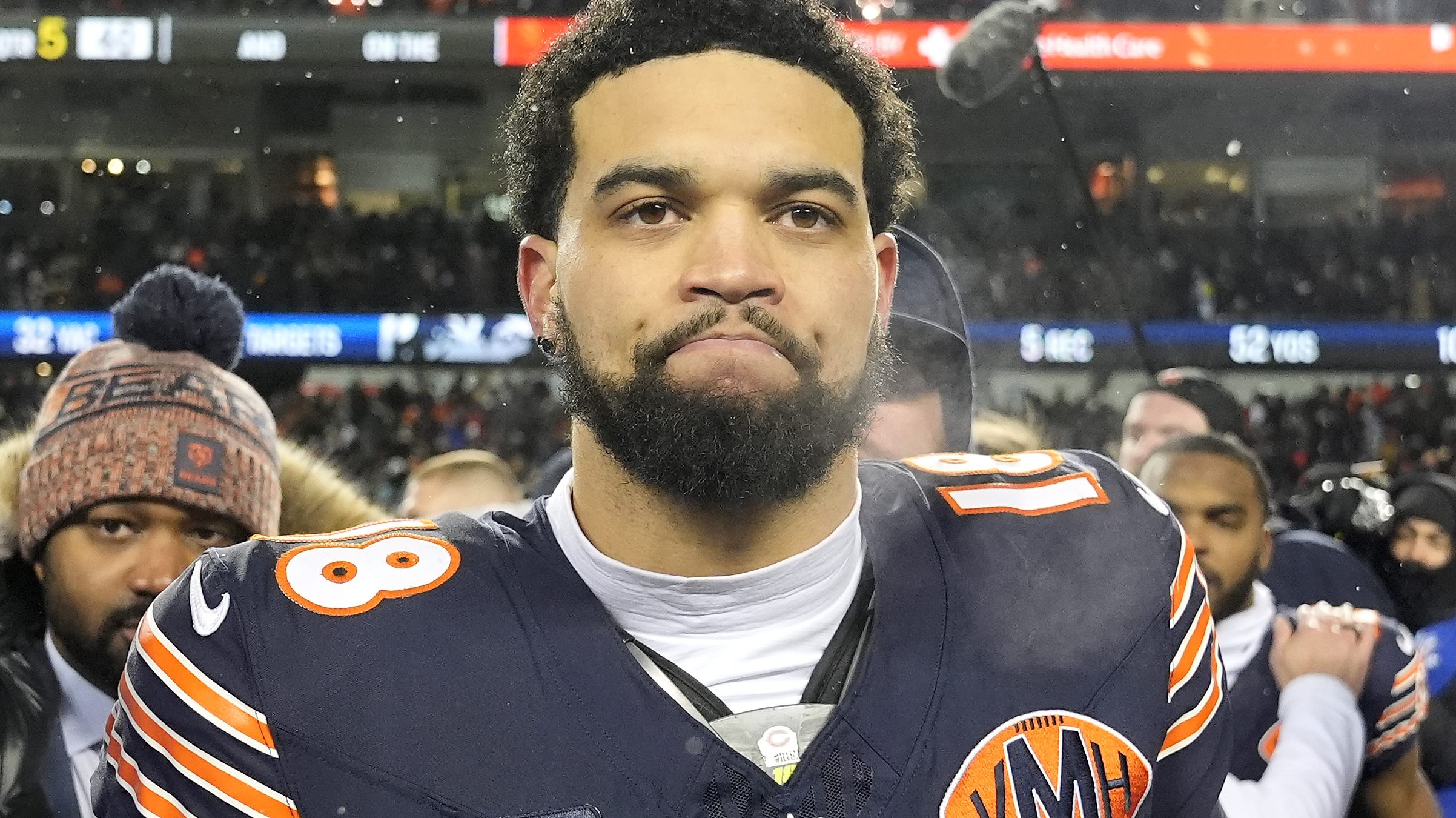 Caleb Williams has 5-word response to Bears' latest trade move