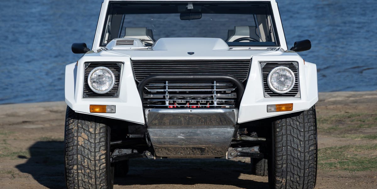 This 1990 Lamborghini LM002 was known as the Rambo Lambo