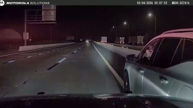 Drunk wrong-way driver narrowly avoids semi truck while fleeing cops