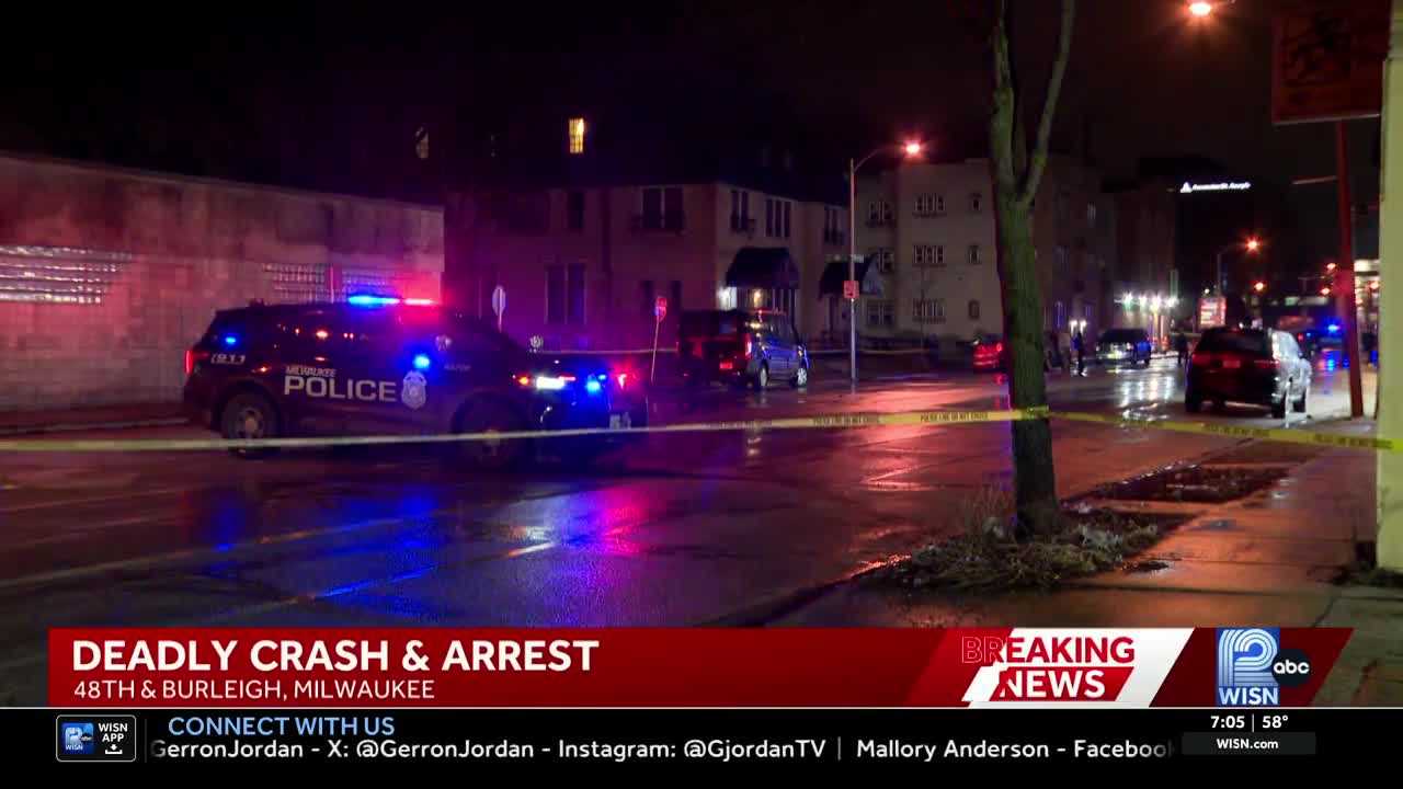Pedestrian killed in Milwaukee crash; driver arrested
