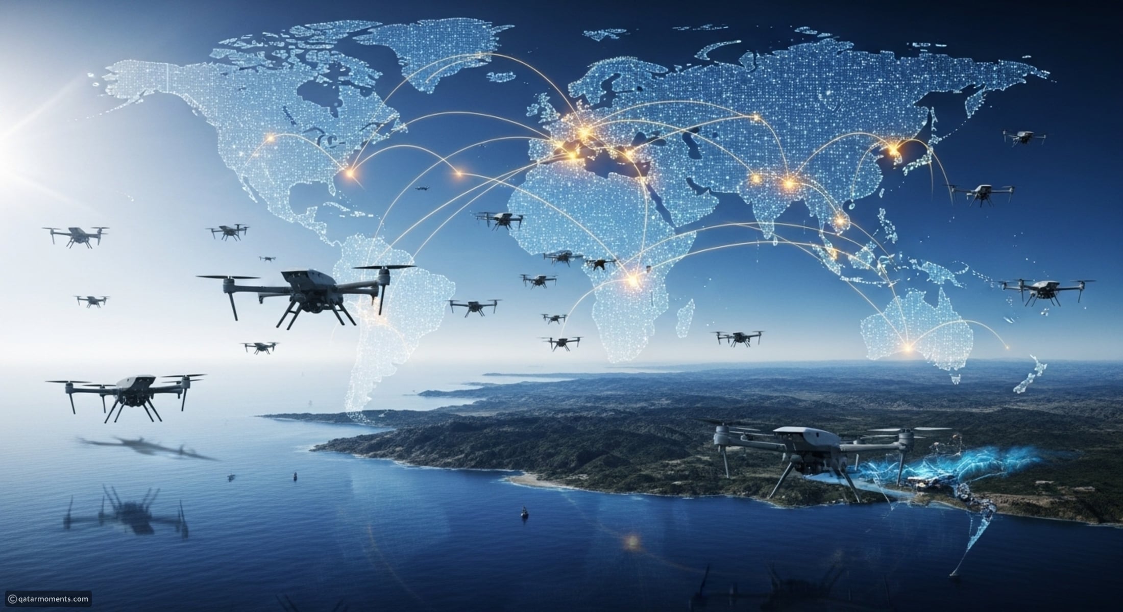 How drone swarms could overwhelm even the strongest air defenses