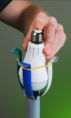 Screwing in a bulb is an easy task 💡