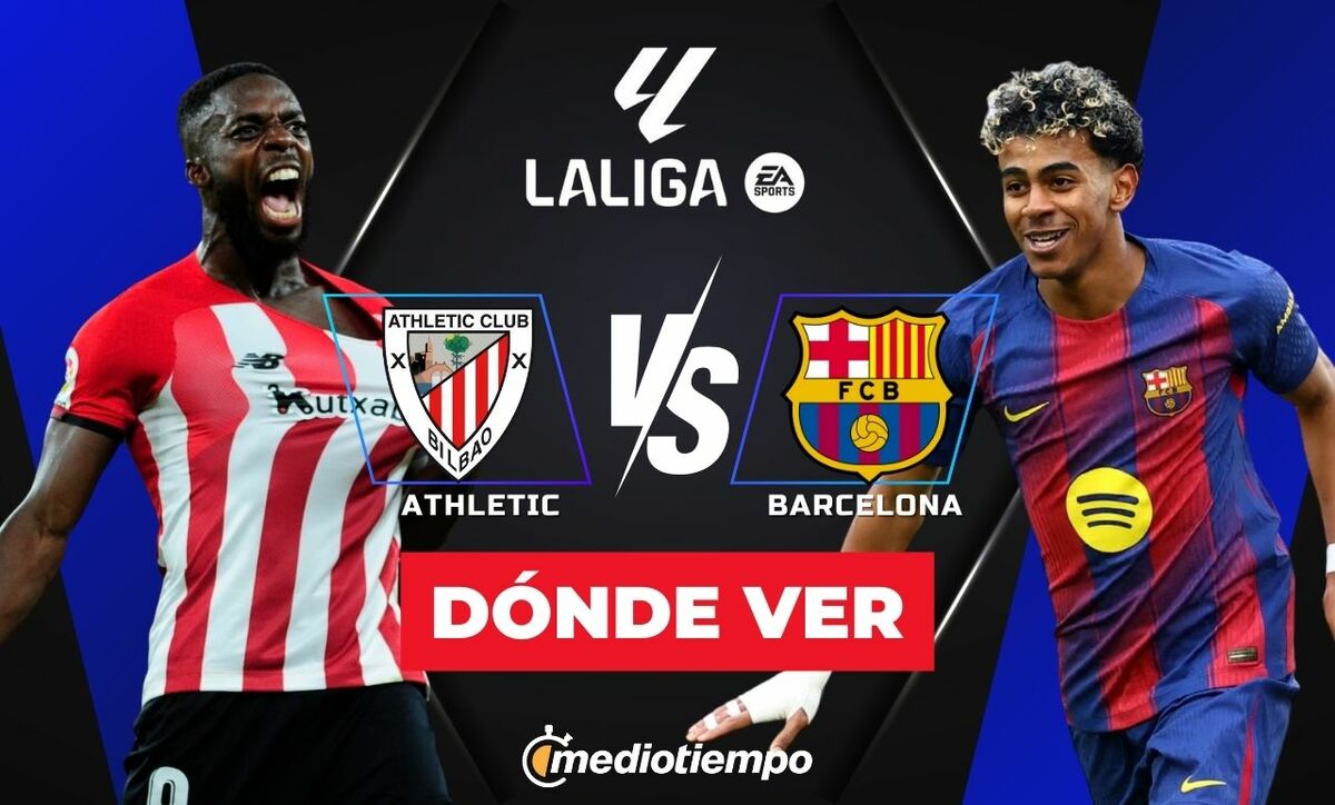 Athletic Club vs Barcelona EN VIVO. Partido LaLiga 2026