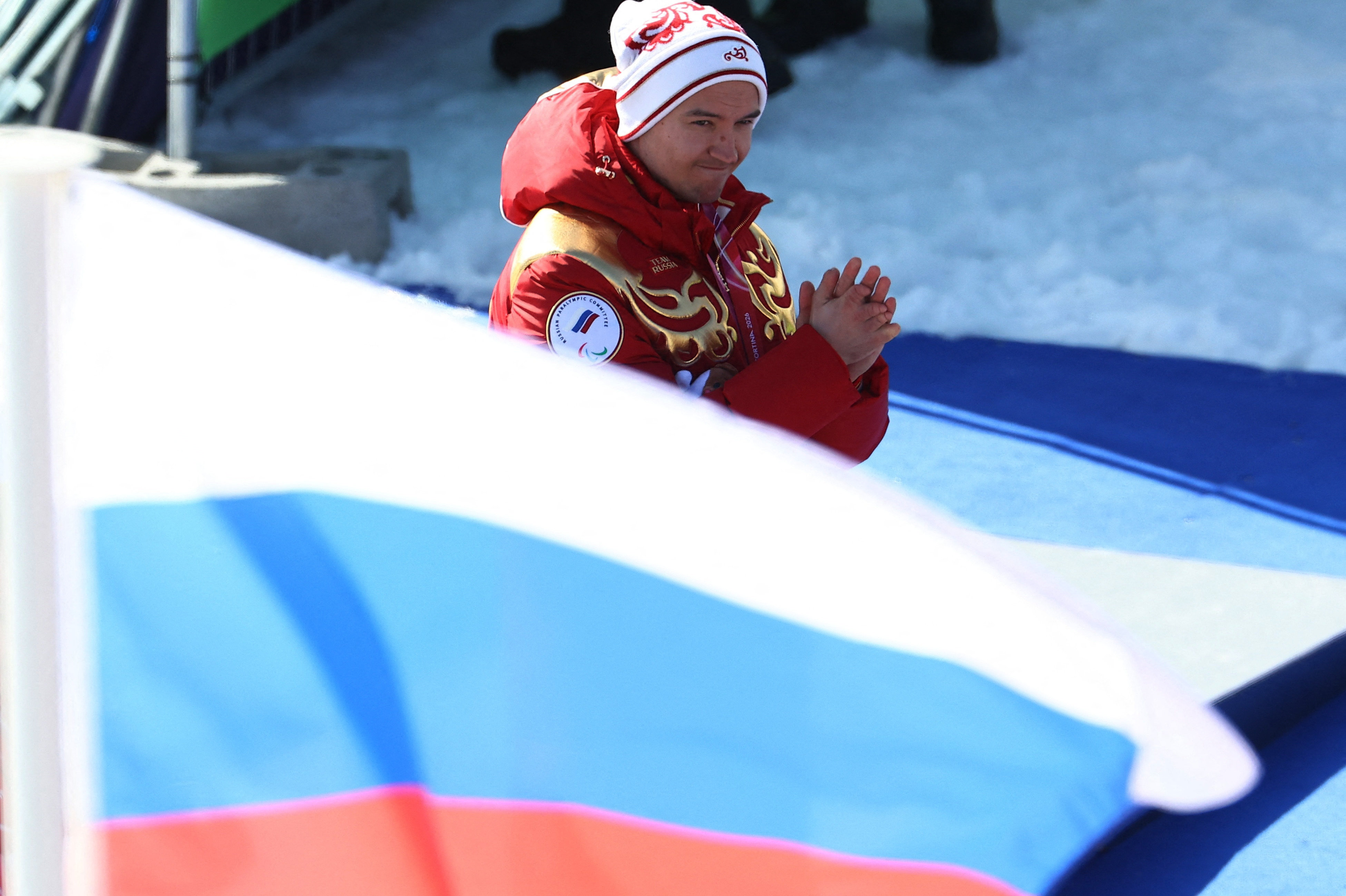 Ruslands flag gør comeback på olympisk medaljepodie