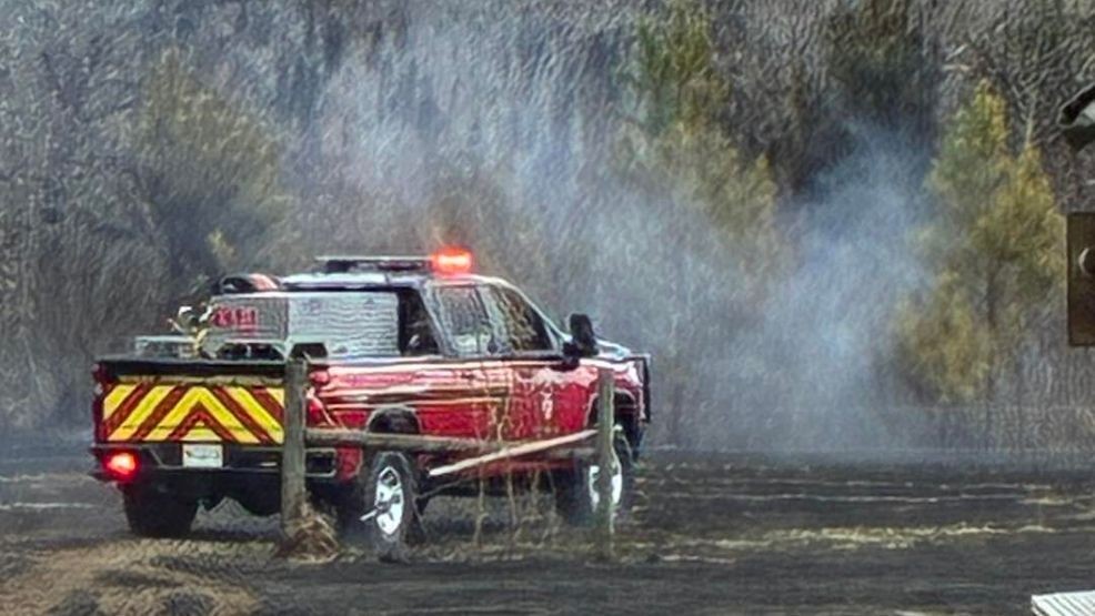 Crews respond to structure and 20-acre grass fire along North Highway ...