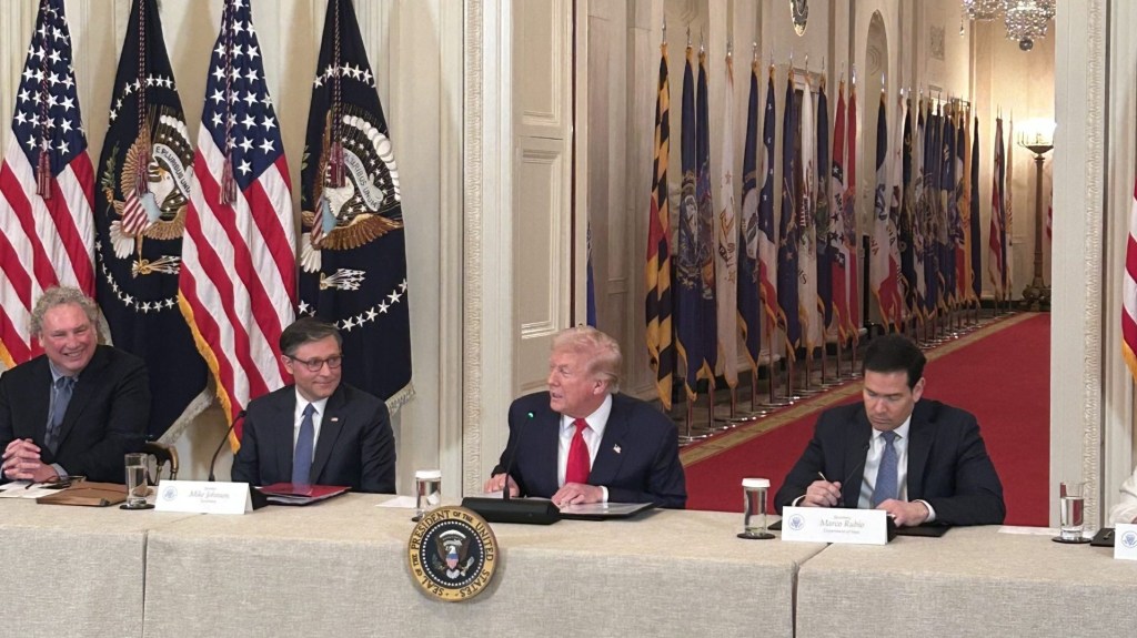 Inside President Trump’s roundtable on college sports