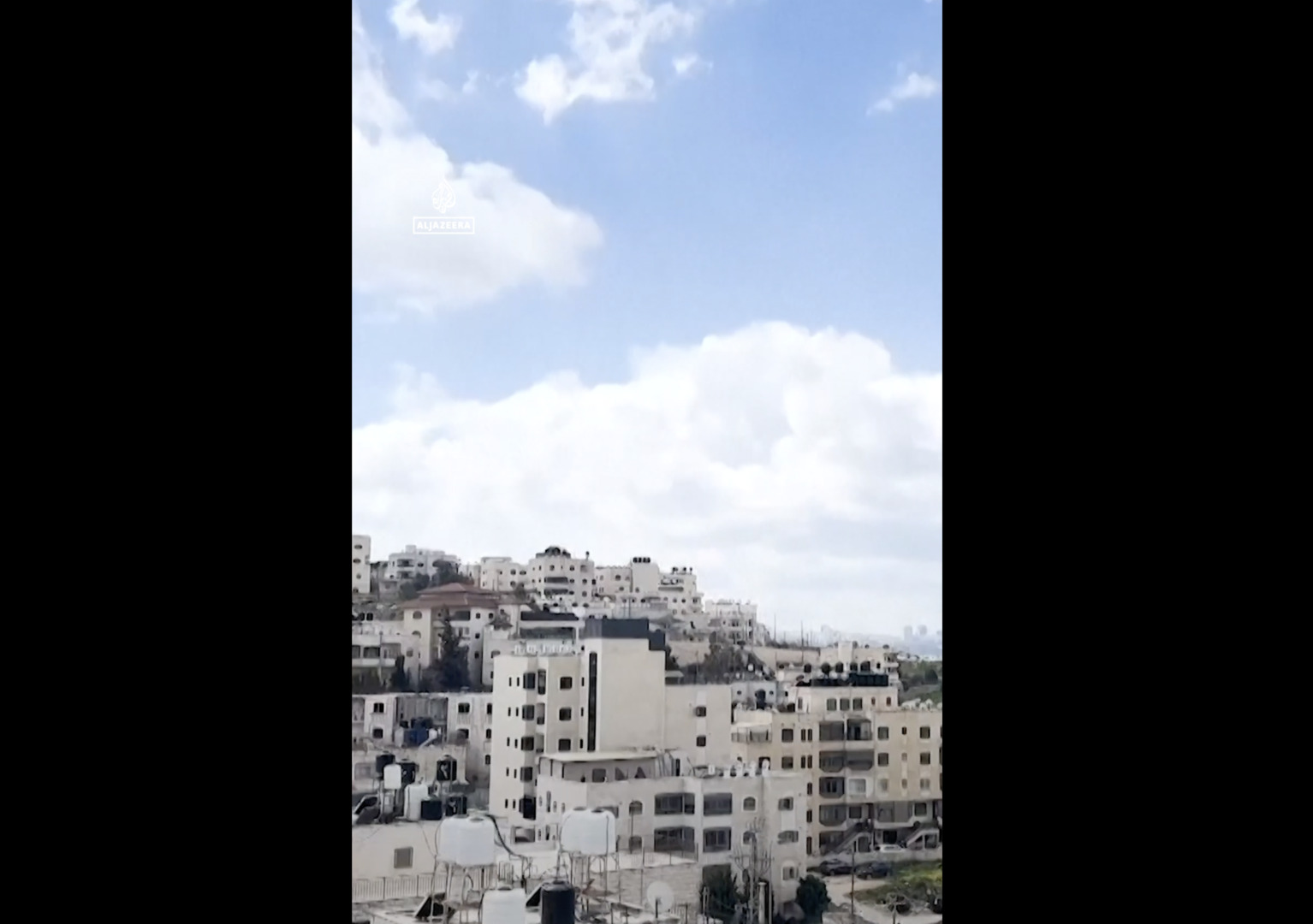 Sirens echo in occupied East Jerusalem warning of Iranian missiles