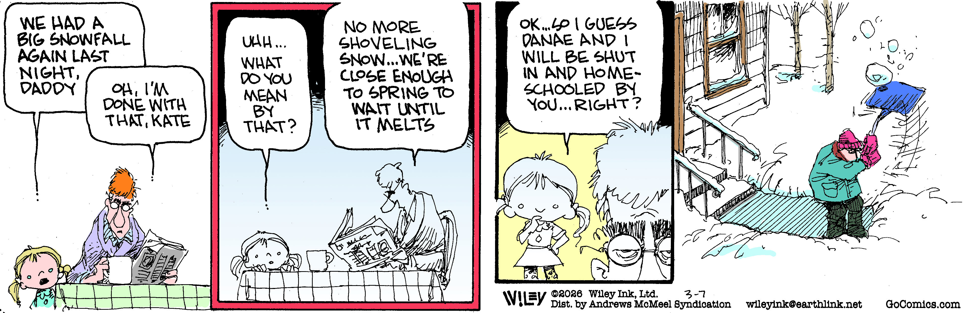 Non sequitur by Wiley Miller