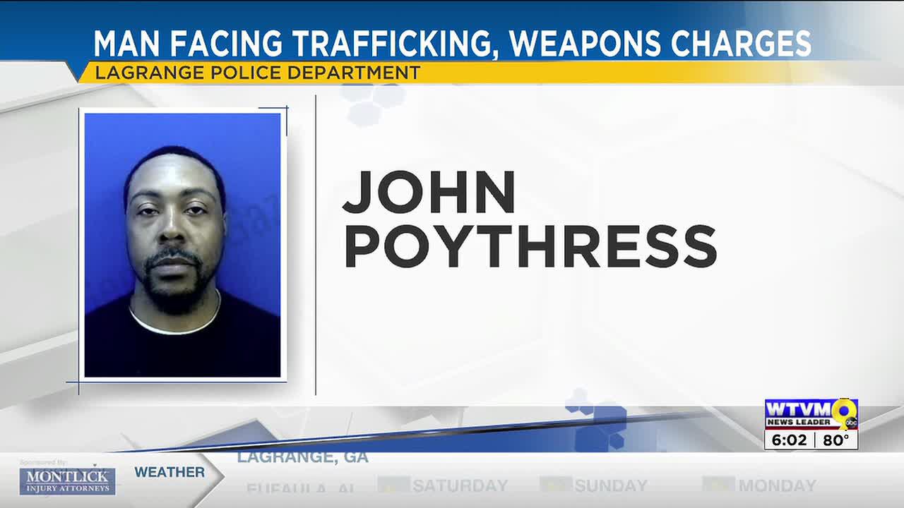 LaGrange man charged with trafficking marijuana, weapons violations ...