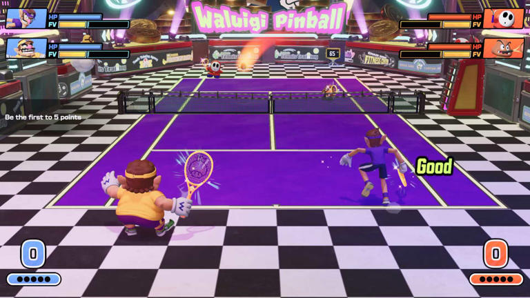 Mario Tennis Fever review: A colorful tennis game with shallow content