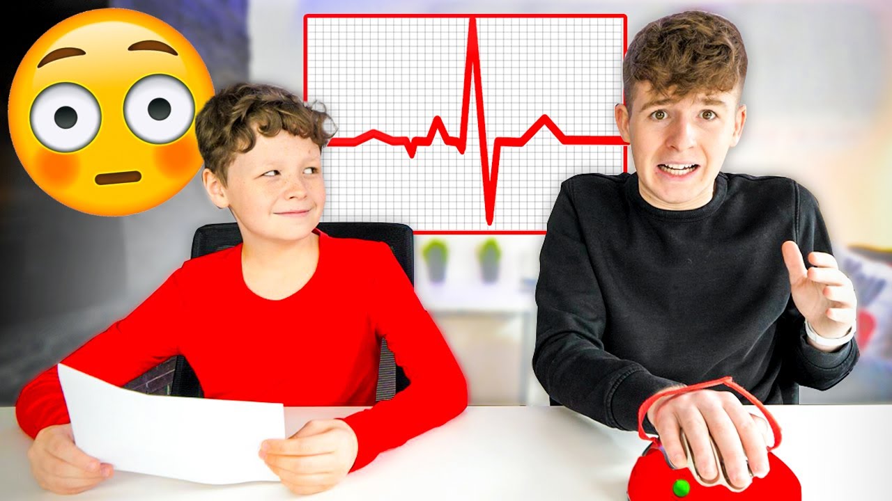 My little brother gave me a lie detector test
