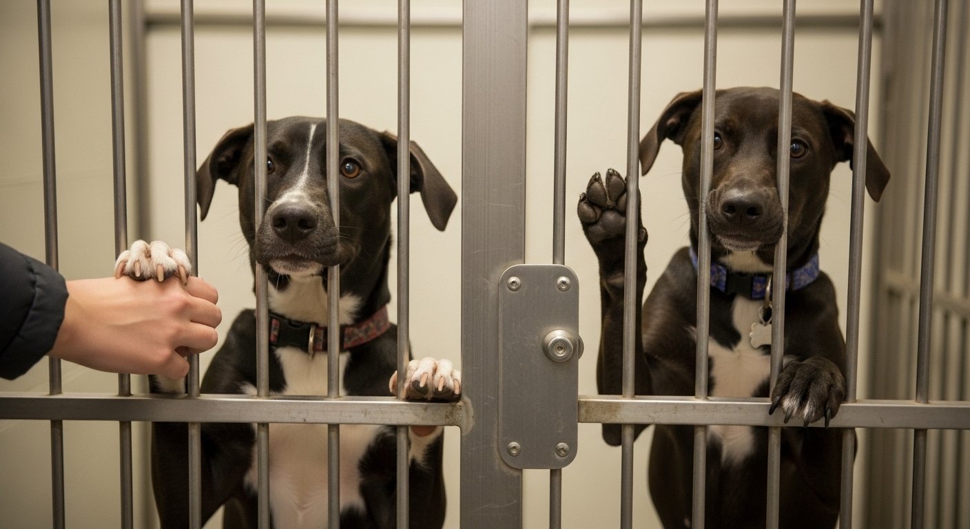 Shelter dog begs for love through kennel bars – then his new life begins - Dog Kennel Placement For Small Apartments