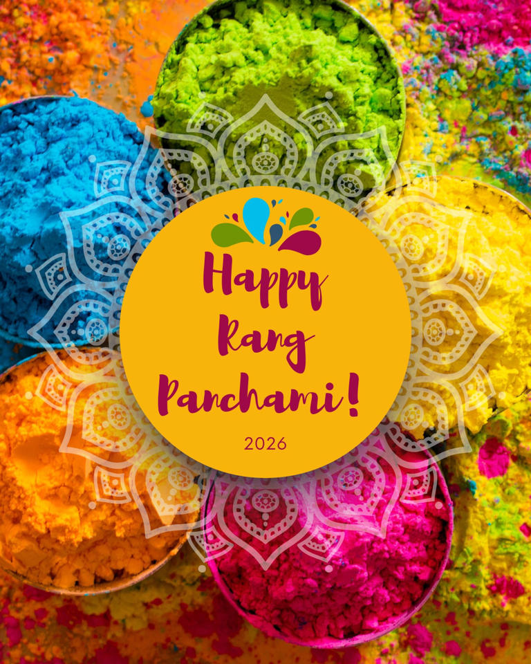 Happy Rang Panchami 2026: 100+ wishes, messages, images, Facebook and ...