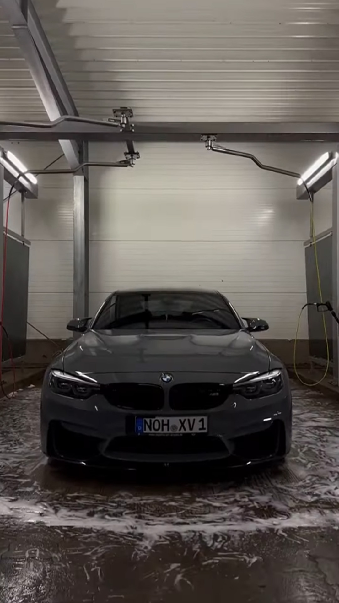 Washing and drying cars safely during winter months