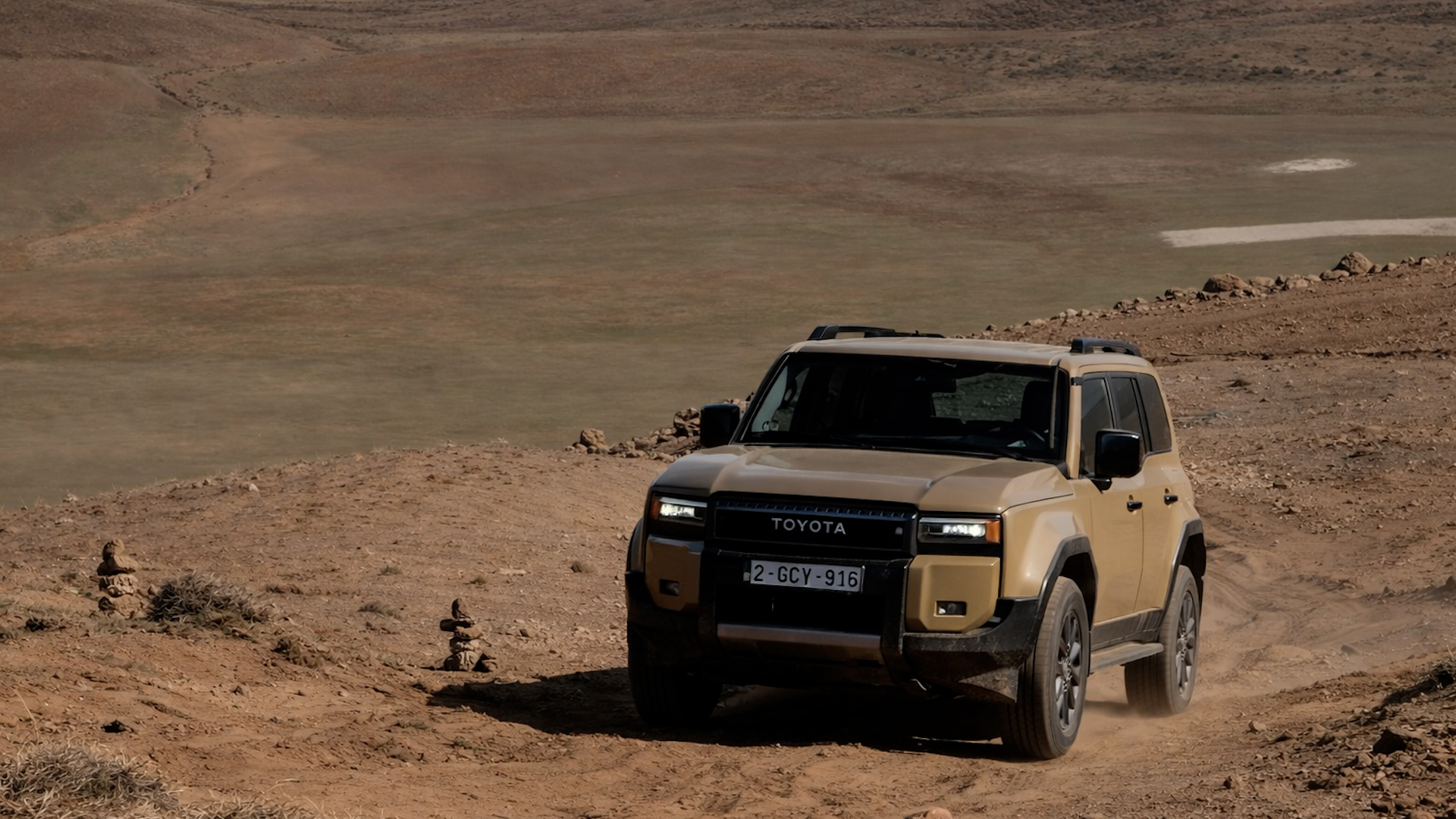 Exploring the off-road capabilities of the latest Land Cruiser