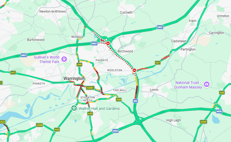 Pedestrian killed on motorway after being hit by several vehicles