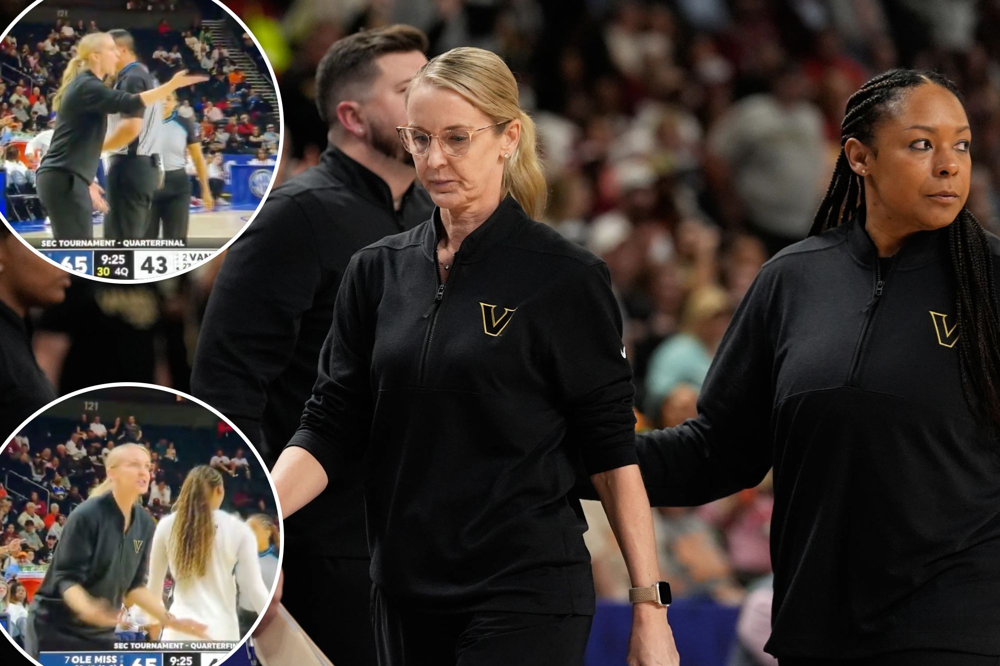 Vanderbilt coach Shea Ralph ejected after dressing down referees in ...