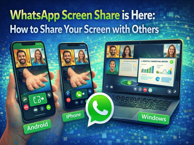 WhatsApp screen sharing feature explained: Step-by-step guide to share ...
