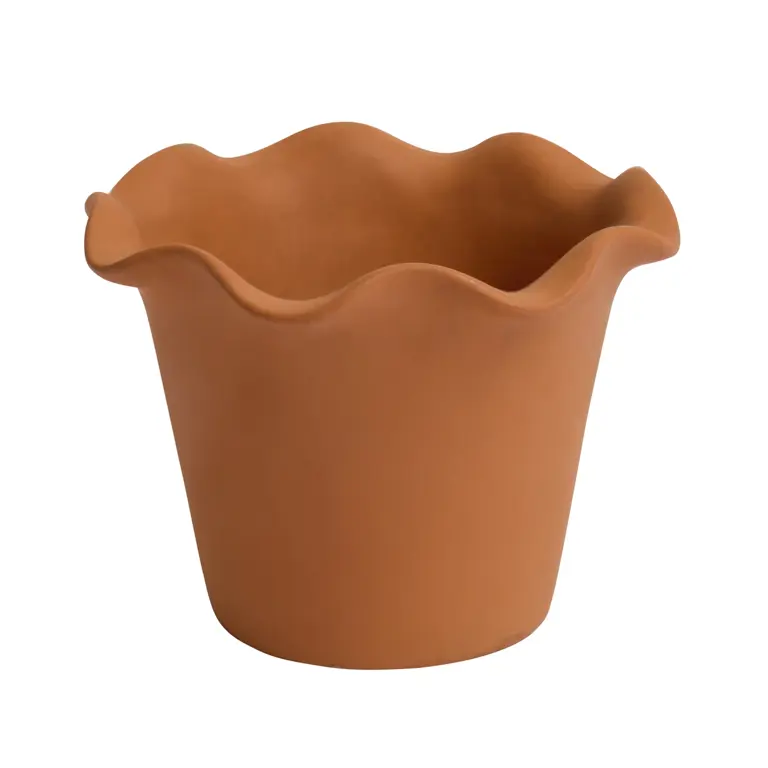 Habitat just dropped the prettiest frilly plant pots