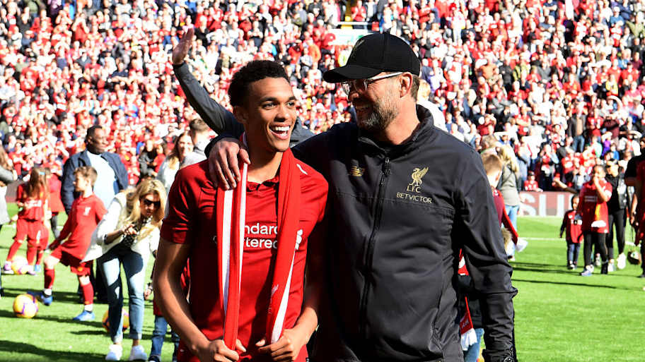 Trent Alexander-Arnold (left) and Jürgen Klopp found plenty of success together at Liverpool. | Andrew Powell/Liverpool FC/Getty Images