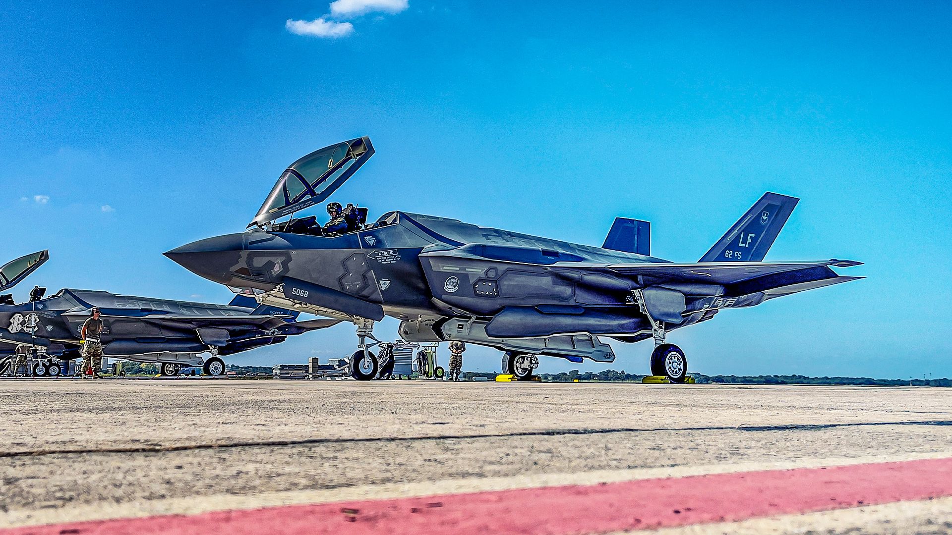 The 6 largest North American air bases by aircraft count
