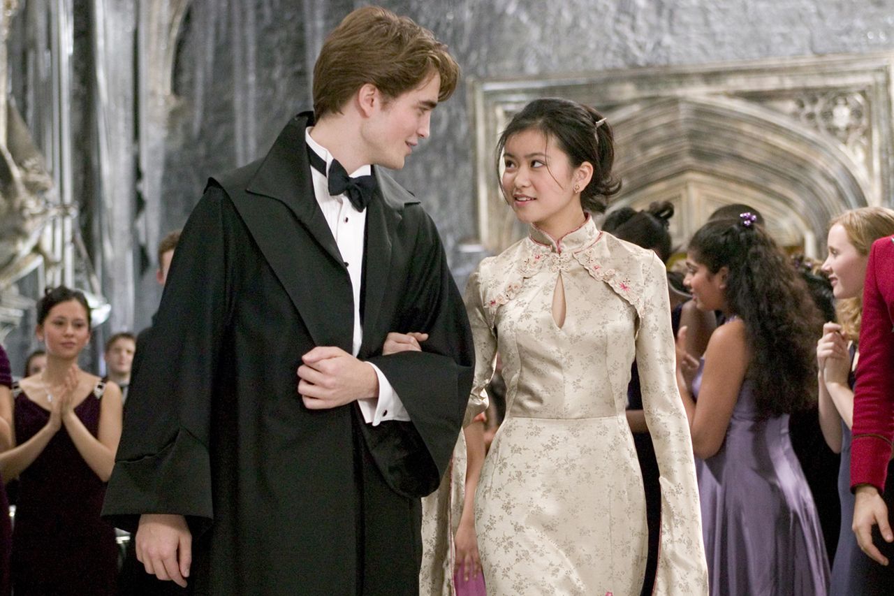 Robert Pattinson and Katie Leung in 2005's 'Harry Potter and the Goblet of Fire' Credit: Murray Close/Warner Bros.