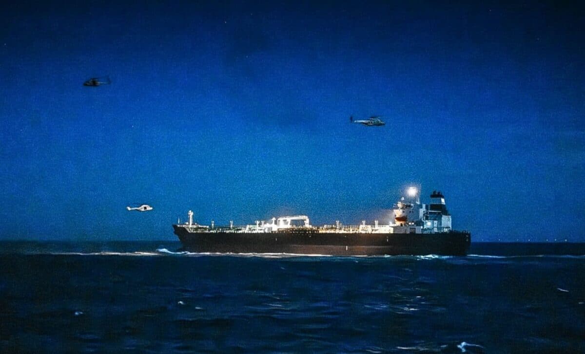 Russian 'shadow fleet' tanker captured by European elite commandos