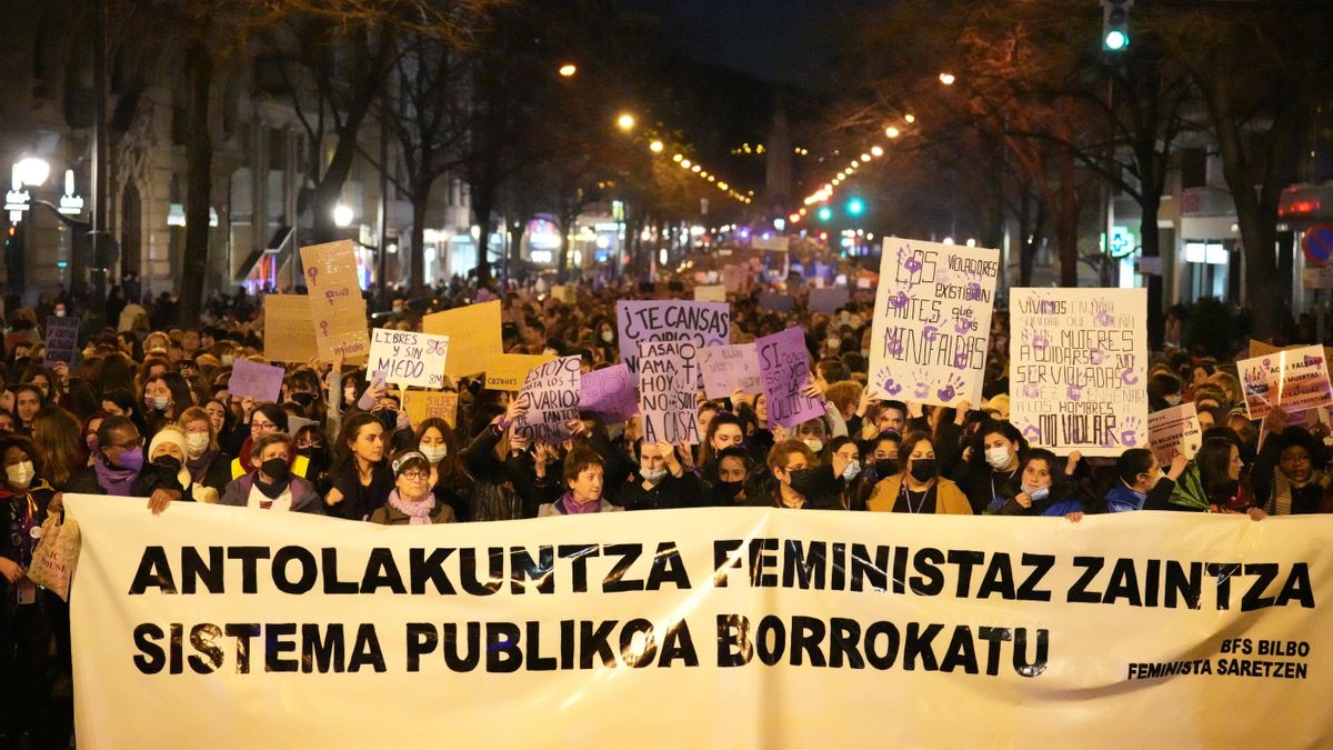 Guía de manifestaciones este 8M en Euskadi: horarios y recorridos en ...