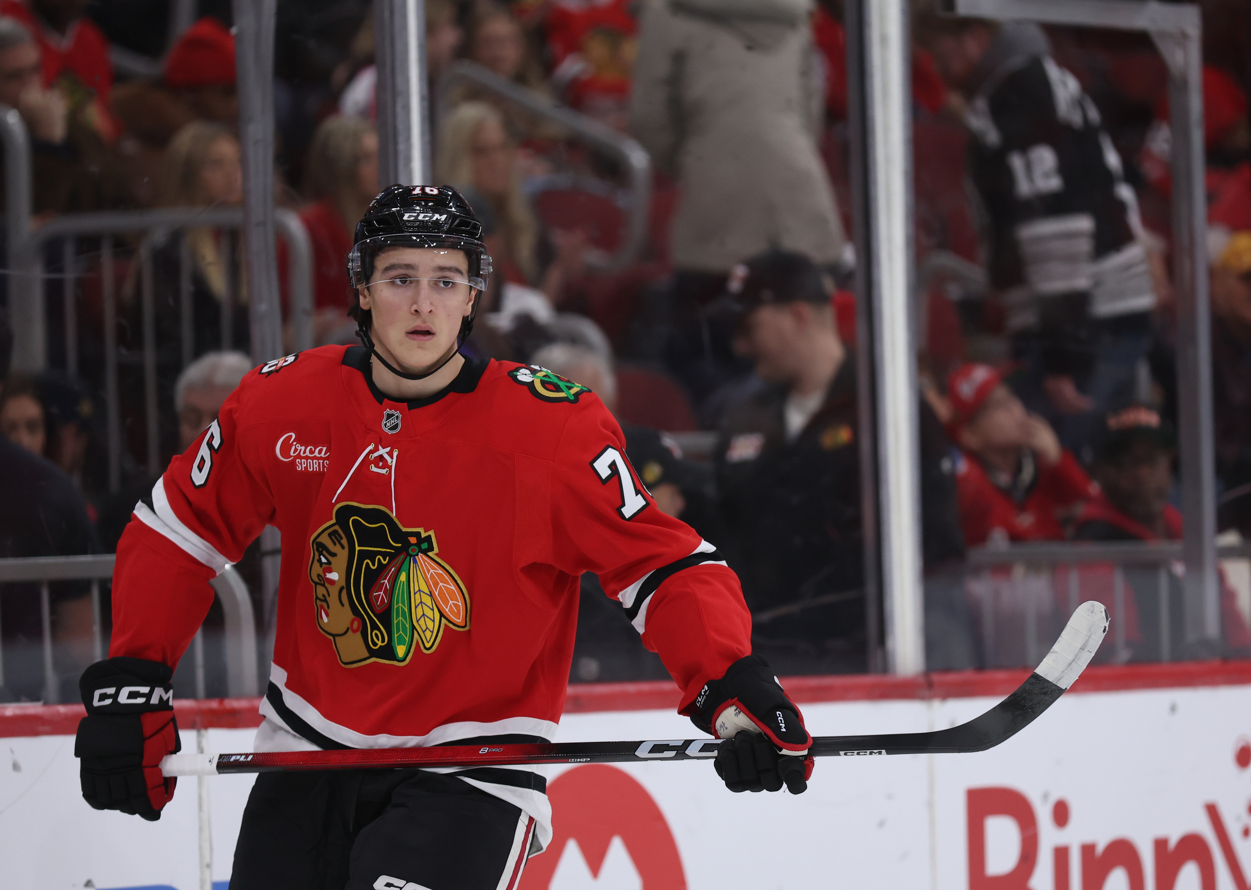 Blackhawks recall Nick Lardis and Drew Commesso