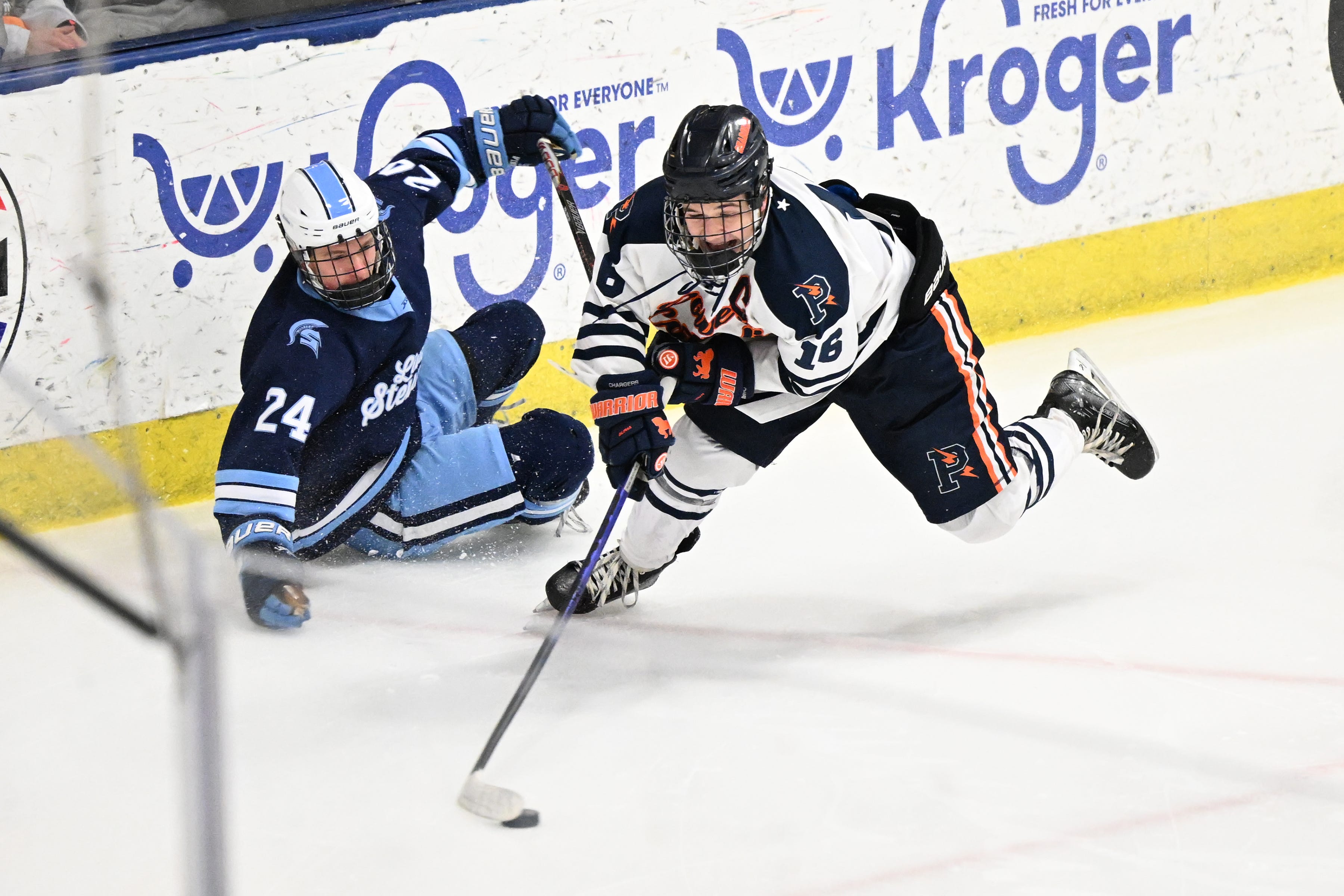 Flint Powers upends Livonia Stevenson, repeats as Division 2 hockey ...
