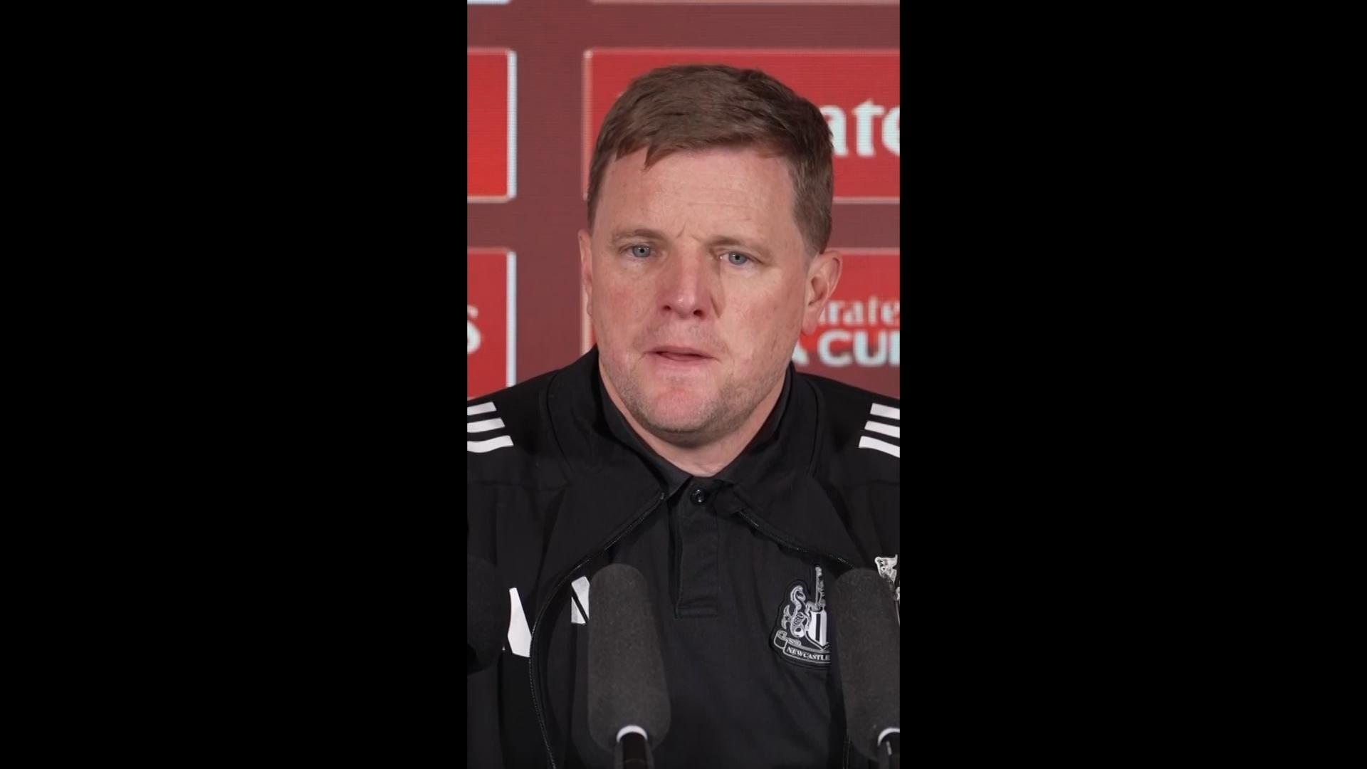 Gemini, said Howe: Newcastle must 'elevate to level we've never seen ...