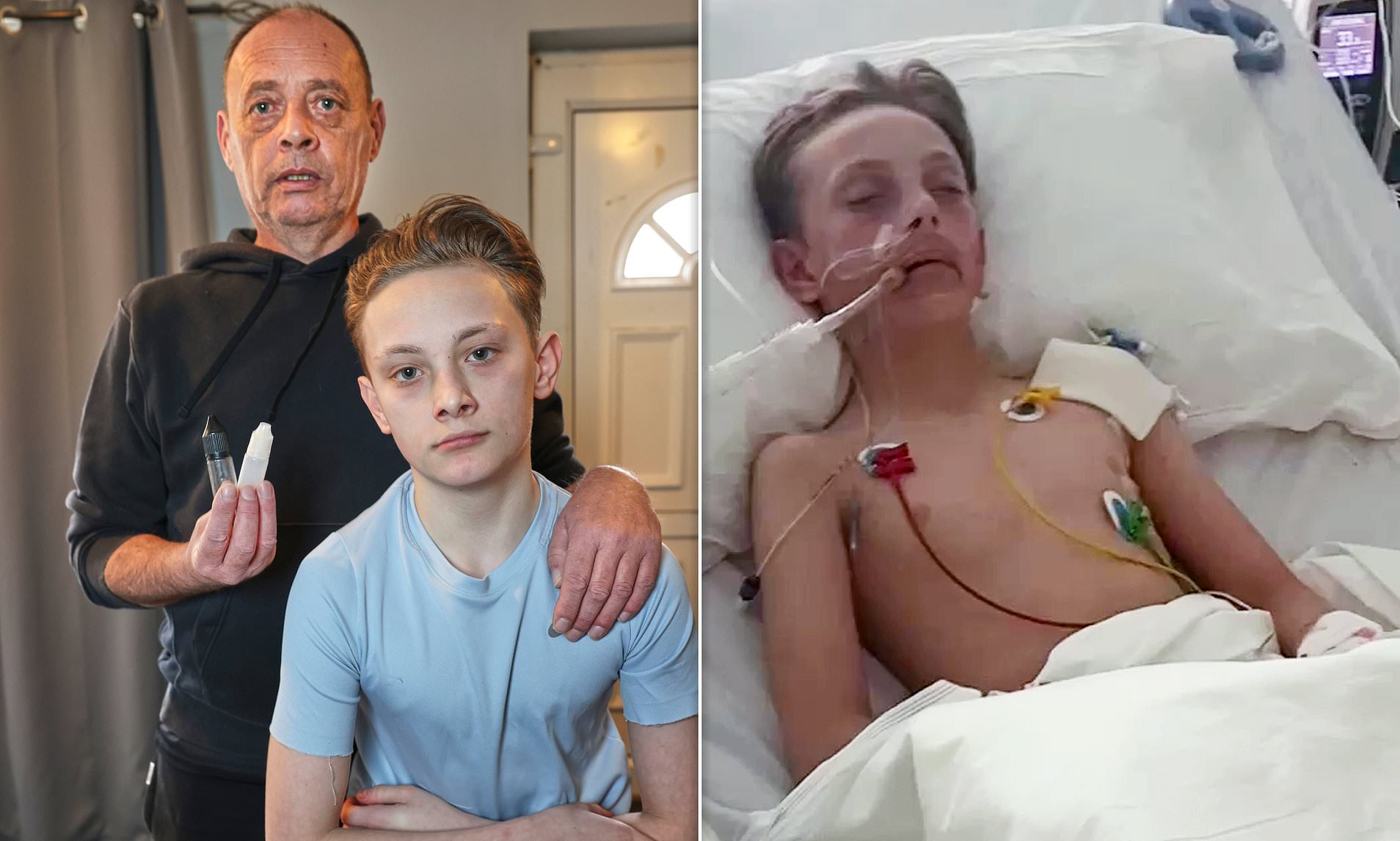 Pupils aged just 12 are being left in comas by vapes laced with 'zombie ...