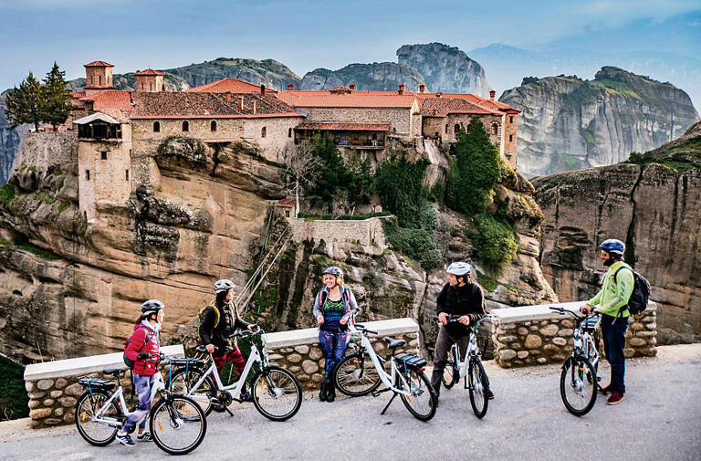 Floating monasteries of Meteora
