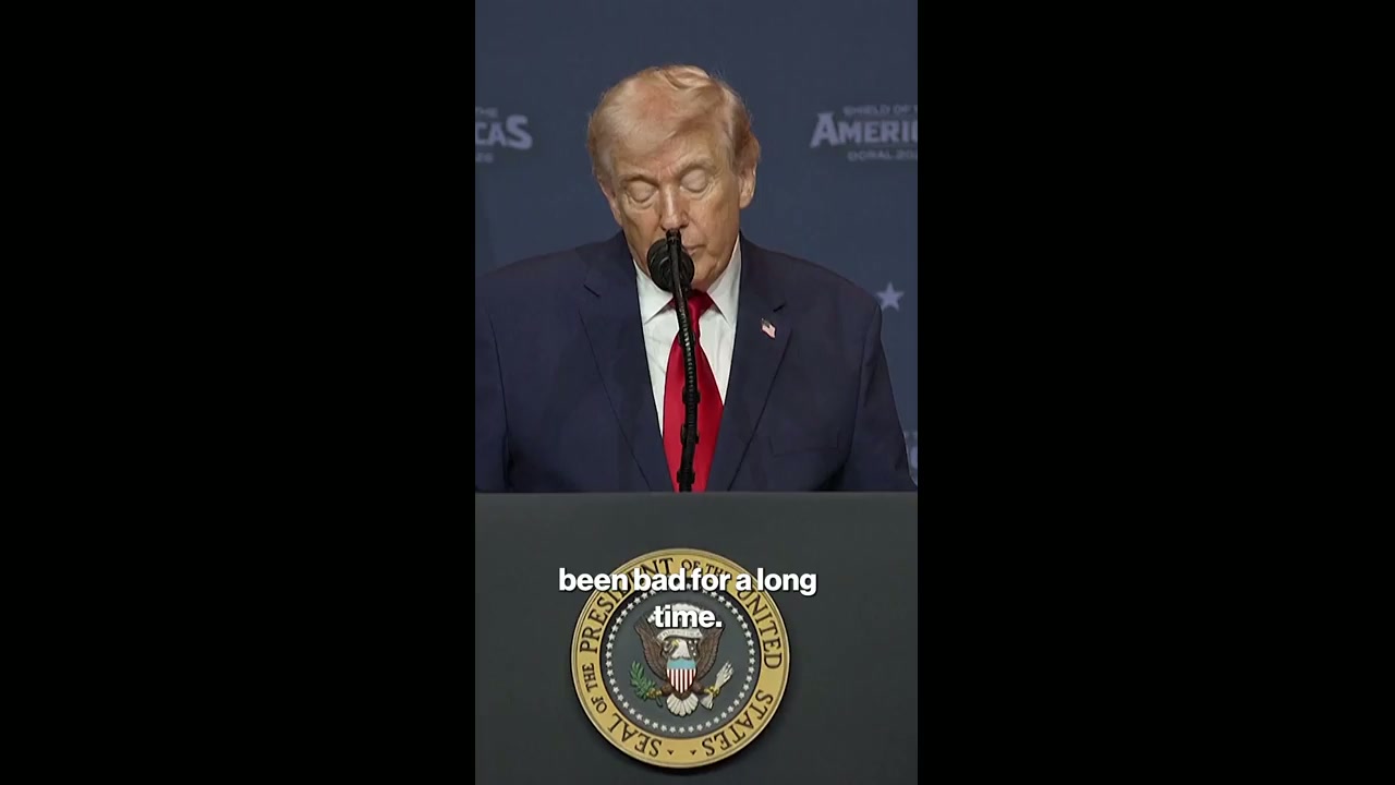 Trump says ‘Cuba is in it’s last moments of life’