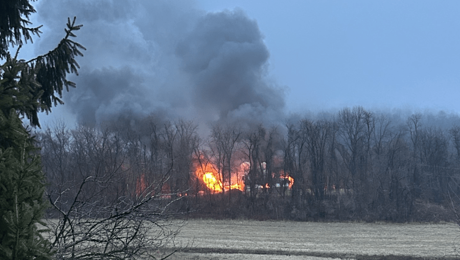 Crews respond to house fire in upper Dauphin County