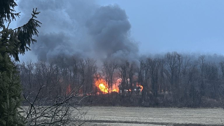 Crews respond to house fire in upper Dauphin County