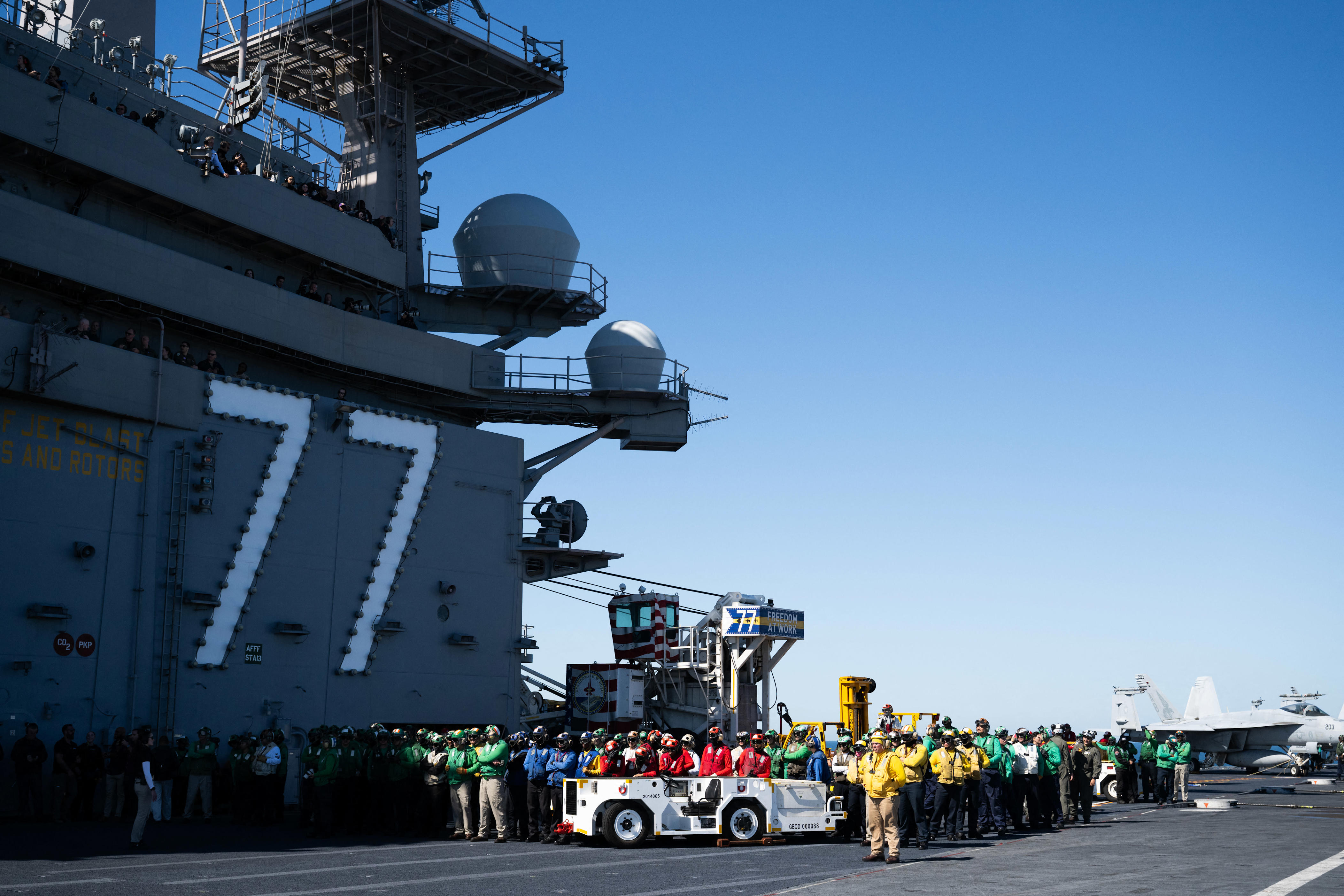 USS George HW Bush to deploy to Mediterranean, become third aircraft ...