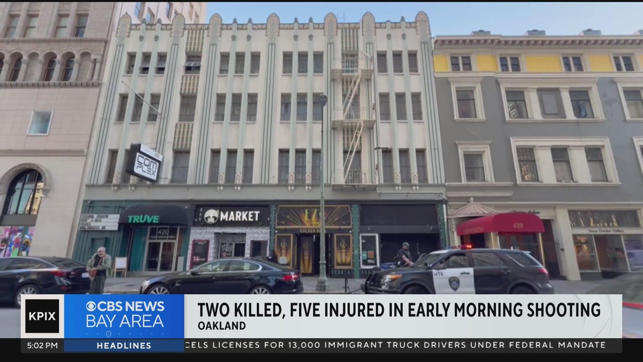 2 killed, 5 hurt in Oakland shooting