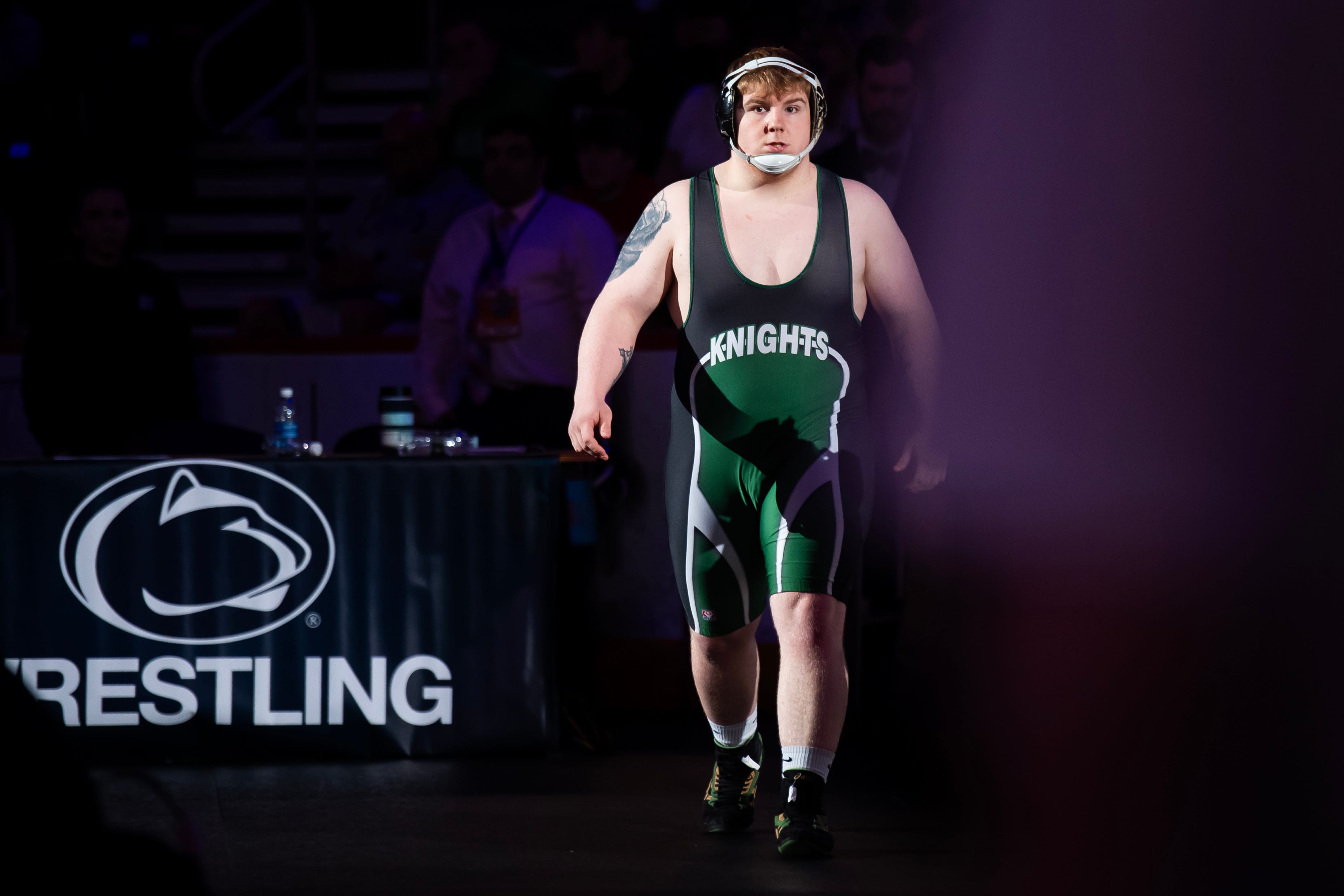 Fairfield's Caleb Tyler takes second in PIAA 2A 285-pound championship
