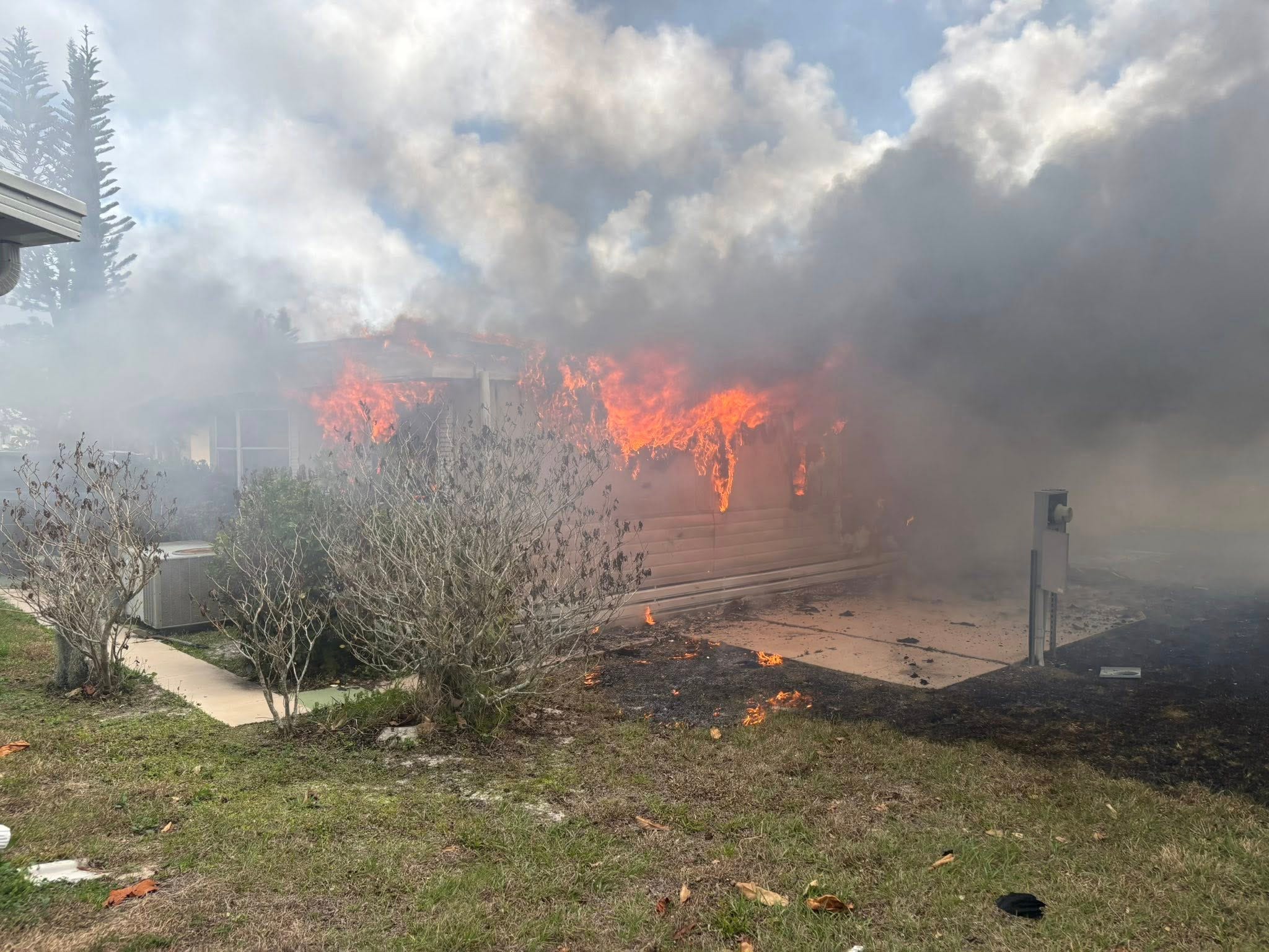 Port St. Lucie house fire under investigation amid burn ban