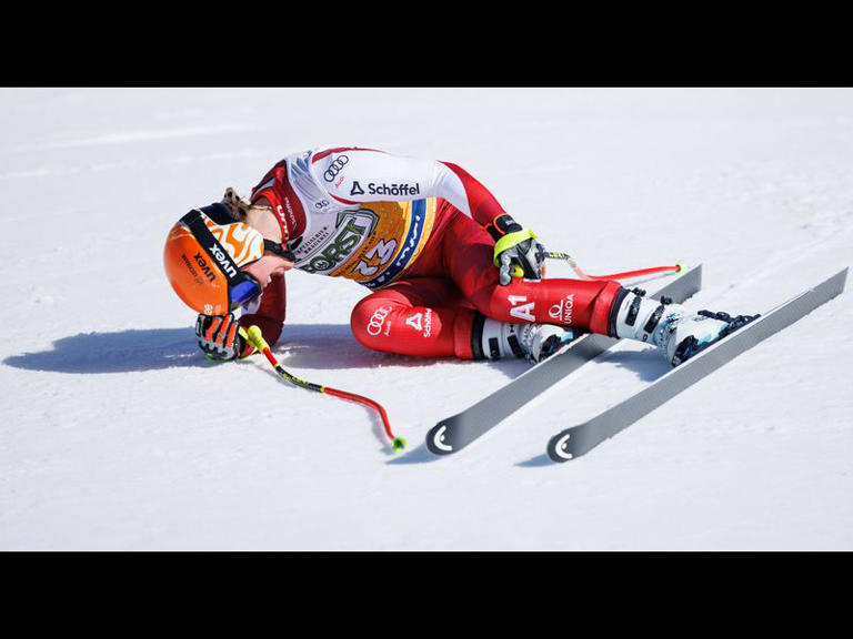 Schmerzensschreie im Ziel: ÖSV-Talent erhielt bittere Diagnose