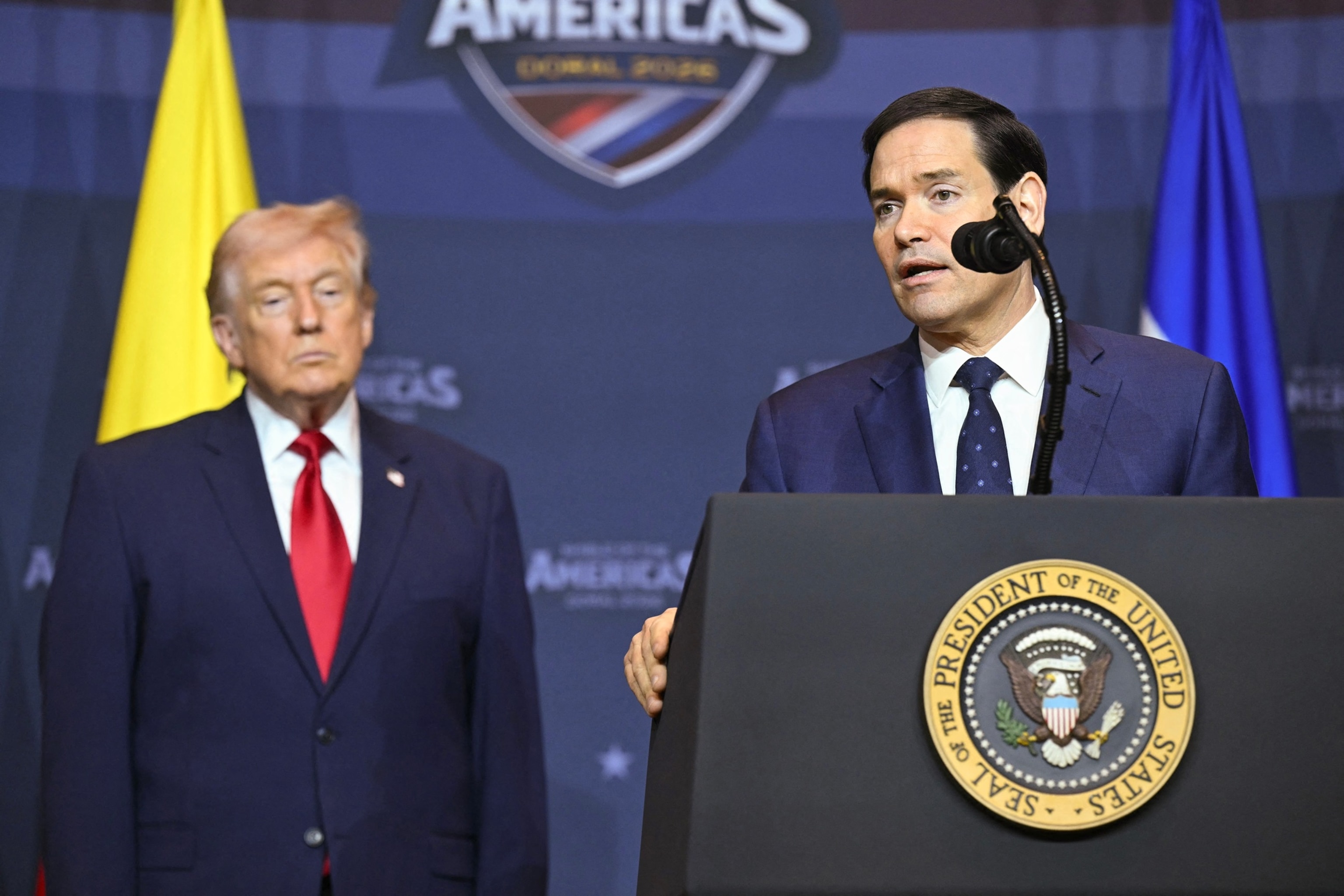 Trump warns of imminent action against Cuba at 'Shield of Americas' summit