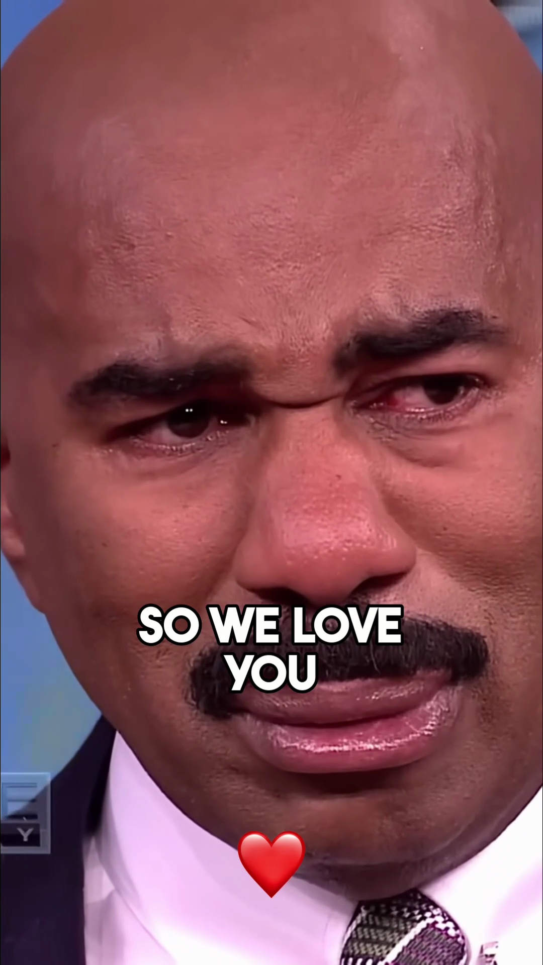 Steve Harvey breaks down as Cleveland honors him live on TV