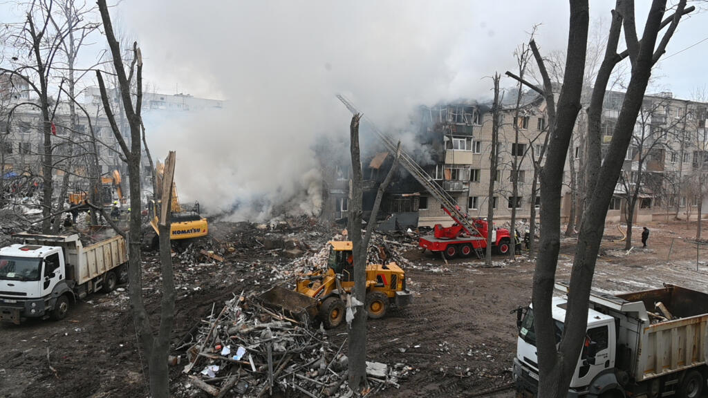 Russian strike on residential building kills 10 people in Ukraine's Kharkiv