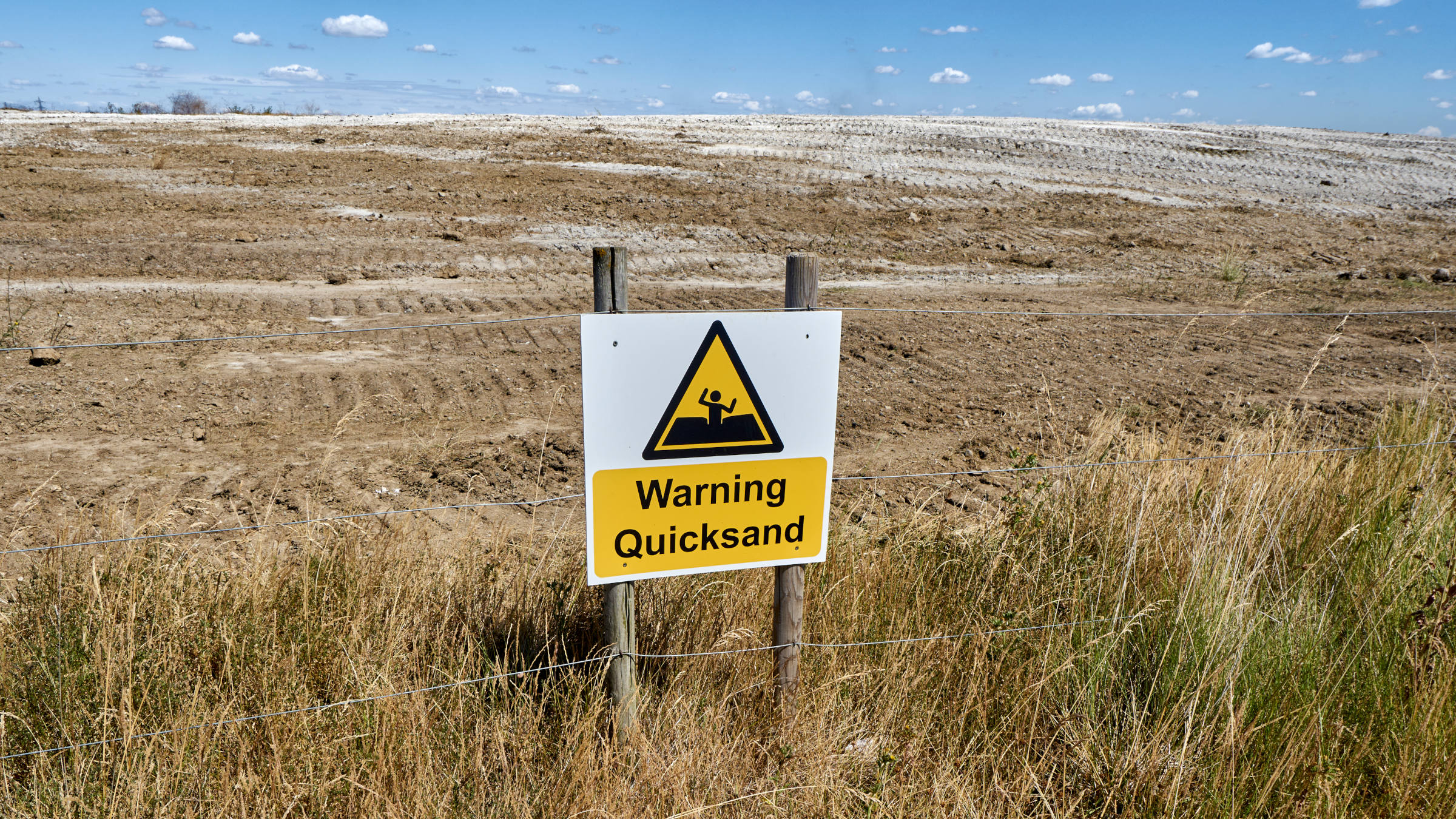 Quicksand is the hiking danger you never knew you had to worry about