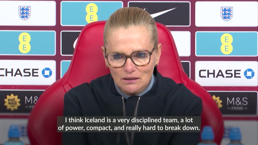 England boss Sarina Wiegman satisfied despite wanting more goals ...