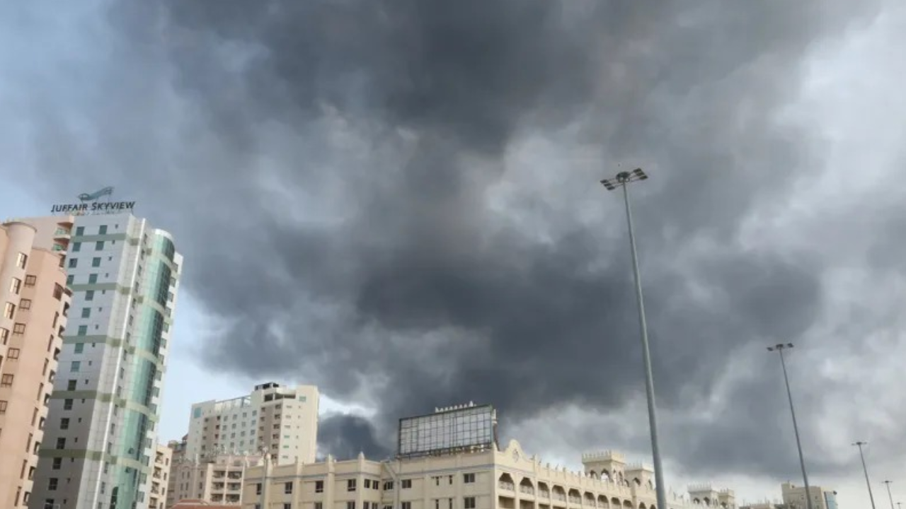 Iran missile barrage targets US base in Bahrain as Prince Sultan Air ...