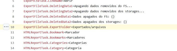 Código-fonte do programa usado para análise de dados coletados de celulares mostra critério para divisão de arquivos em pastas Foto: Reprodução/GitHub